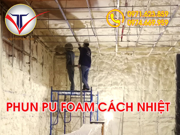 phun Pu Foam cách nhiệt